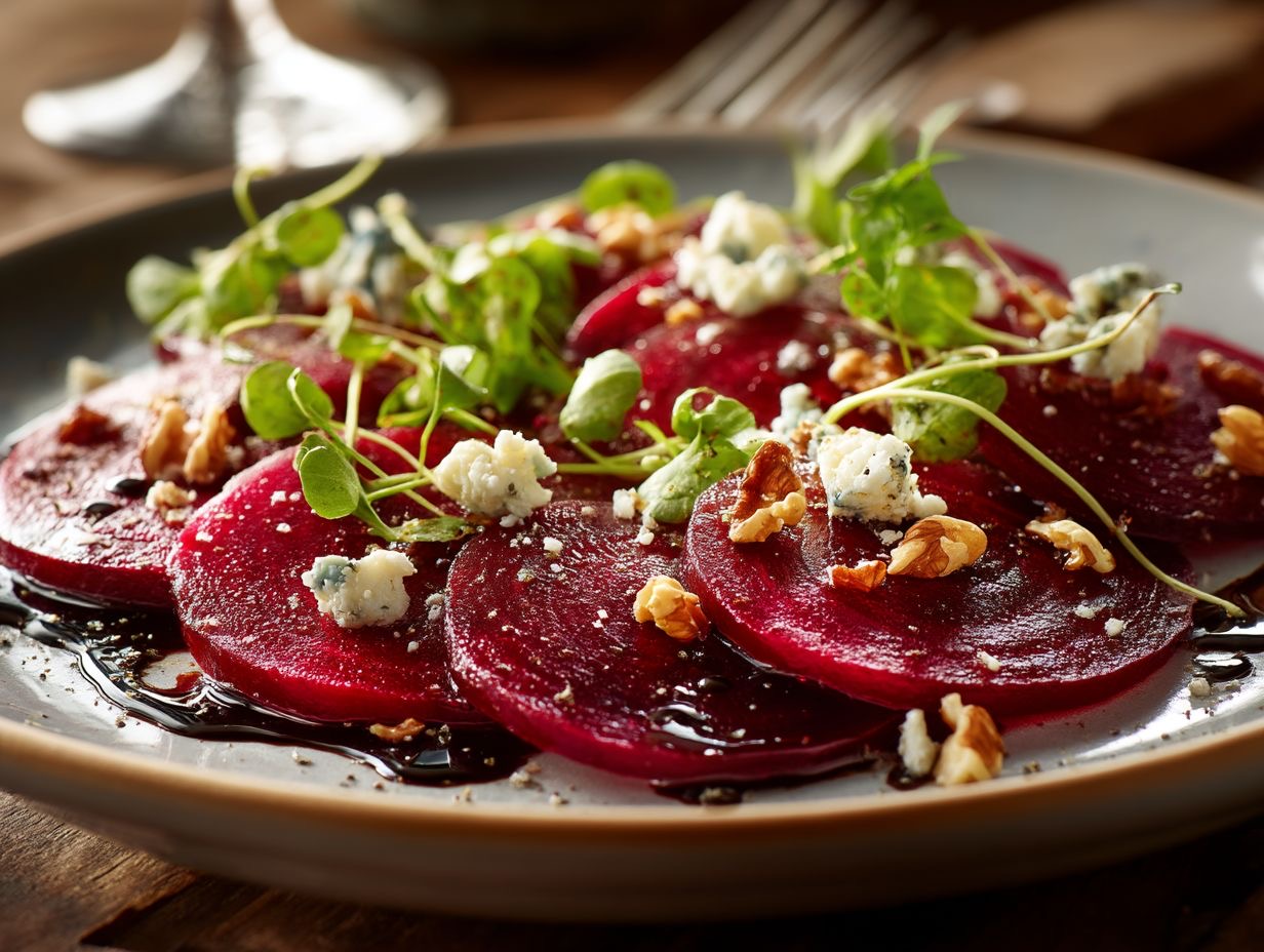 Smoked Beet Carpaccio
